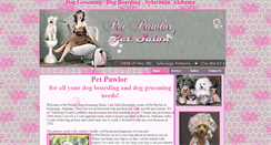 Desktop Screenshot of petpawlorgrooming.com